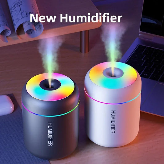 A compact 180ml USB humidifier that adds soothing mist, soft aromatherapy, and gentle LED light to your car, bedroom, or workspace. Quiet, portable, and perfect for fresher air anywhere.