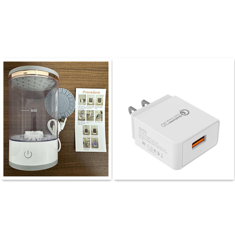 Electric Makeup Brush Cleaner – Rechargeable, Fast Drying