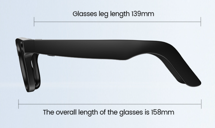 AI Camera Smart Glasses – HD Video, Translation & Object Recognition